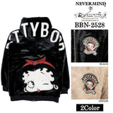 BETTY BOOP NEVERMIND FUR LONG JACKET ベティーブープ ネバーマインド コラボ ファー ロング ジャケット bbn-2528