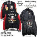 BETTY BOOP NEVERMIND REVERSIBLE STADIUM JACKET ベティーブープ ネバーマインド 中綿 リバーシブル スタジャン bbn-2529