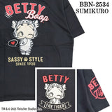 BETTY BOOP NEVERMIND ベティーブープ ネバーマインド BIGシルエット 天竺半袖Tシャツ bbn-2534