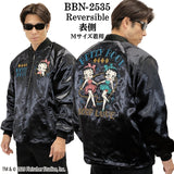 BETTY BOOP NEVERMIND REVERSIBLE SOUVENIR JACKET SKA ベティーブープ ネバーマインド 裏ファー リバーシブル スカジャン bbn-2535