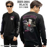 BETTY BOOP NEVERMIND TEE L/S T-SHIRT ベティーブープ ネバーマインド 天竺 ロンTEE 長袖 Tシャツ bbn-2601