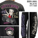 BETTY BOOP NEVERMIND TEE L/S T-SHIRT ベティーブープ ネバーマインド 天竺 ロンTEE 長袖 Tシャツ bbn-2601