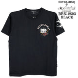 BETTY BOOP NEVERMIND TEE S/S T-SHIRT ベティーブープ ネバーマインド コラボ 天竺 半袖 Tシャツ bbn-2603