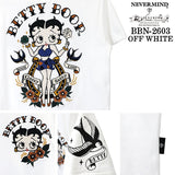 BETTY BOOP NEVERMIND TEE S/S T-SHIRT ベティーブープ ネバーマインド コラボ 天竺 半袖 Tシャツ bbn-2603