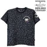 BETTY BOOP NEVERMIND TEE S/S T-SHIRT ベティーブープ ネバーマインド コラボ 天竺 半袖 Tシャツ bbn-2603