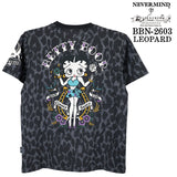 BETTY BOOP NEVERMIND TEE S/S T-SHIRT ベティーブープ ネバーマインド コラボ 天竺 半袖 Tシャツ bbn-2603