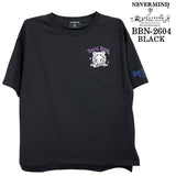 BETTY BOOP NEVERMIND BIG SILHOUETTE TEE S/S T-SHIRT ベティーブープ ネバーマインド コラボ 天竺 半袖 ビッグシルエット Tシャツ bbn-2603