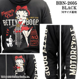 BETTY BOOP NEVERMIND HOODIE SWEATSHIRT F/Z PARKA ベティーブープ ネバーマインド 裏毛 パーカー bbn-2605
