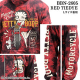 BETTY BOOP NEVERMIND HOODIE SWEATSHIRT F/Z PARKA ベティーブープ ネバーマインド 裏毛 パーカー bbn-2605
