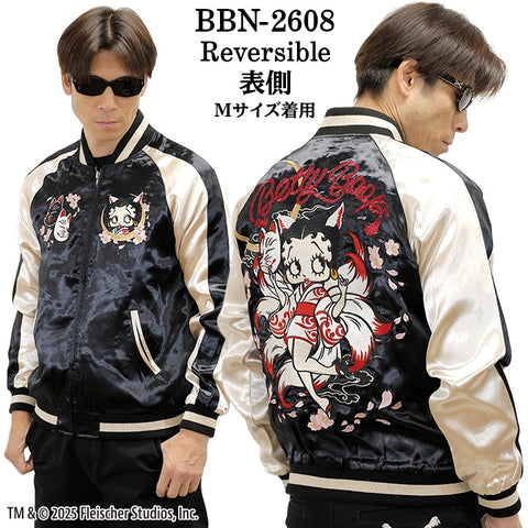 BETTY BOOP NEVERMIND REVERSIBLE SOUVENIR JACKET SKA ベティーブープ