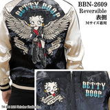 BETTY BOOP NEVERMIND REVERSIBLE SOUVENIR JACKET SKA ベティーブープ ネバーマインド リバーシブル スカジャン bbn-2609