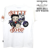 BETTY BOOP NEVERMIND TEE S/S T-SHIRT ベティーブープ ネバーマインド コラボ 天竺 半袖 Tシャツ bbn-2611
