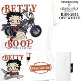 BETTY BOOP NEVERMIND TEE S/S T-SHIRT ベティーブープ ネバーマインド コラボ 天竺 半袖 Tシャツ bbn-2611