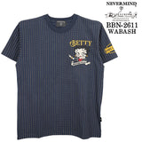 BETTY BOOP NEVERMIND TEE S/S T-SHIRT ベティーブープ ネバーマインド コラボ 天竺 半袖 Tシャツ bbn-2611