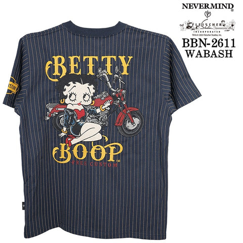 BETTY BOOP NEVERMIND TEE S/S T-SHIRT ベティーブープ ネバーマインド