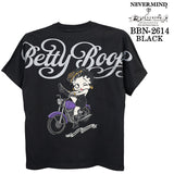 BETTY BOOP NEVERMIND TEE S/S T-SHIRT ベティーブープ ネバーマインド コラボ 天竺 半袖 Tシャツ bbn-2614