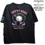 BETTY BOOP NEVERMIND TEE BIG S/S T-SHIRT ベティーブープ ネバーマインド ビッグシルエット 天竺 半袖Tシャツ bbn-2617