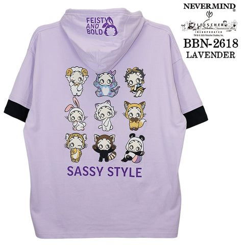 Booちゃん様　オーダー専用ページ BETTY BOOP NEVERMIND TEE BIG S/S HOODIE ベティーブープ ネバー