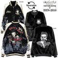 BETTY BOOP NEVERMIND REVERSIBLE SOUVENIR JACKET SKA ベティーブープ ネバーマインド リバーシブル スカジャン 裏ファー bbn-2658