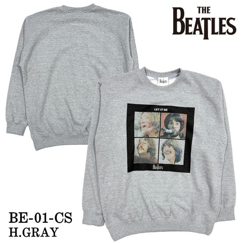 The Beatles ザ・ビートルズ LET IT BE 裏毛 クルーネック プルオーバー be-01-cs