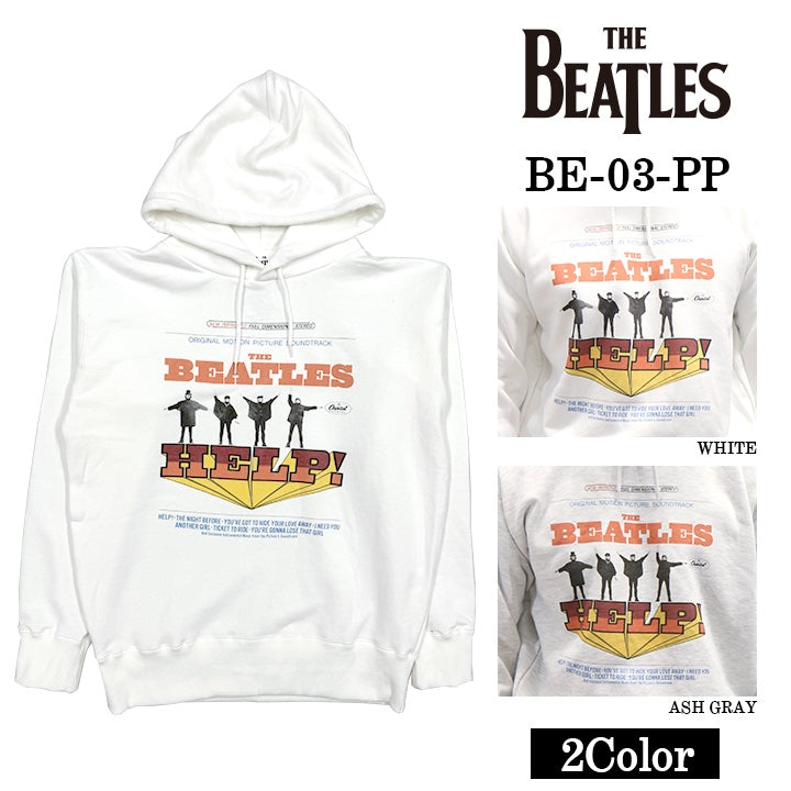 The Beatles ザ・ビートルズ HELP! 裏毛 プルオーバー パーカー be-03