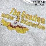 The Beatles ザ・ビートルズ Yellow Submarine 裏毛 クルーネック プルオーバー メンズ be-04-cs