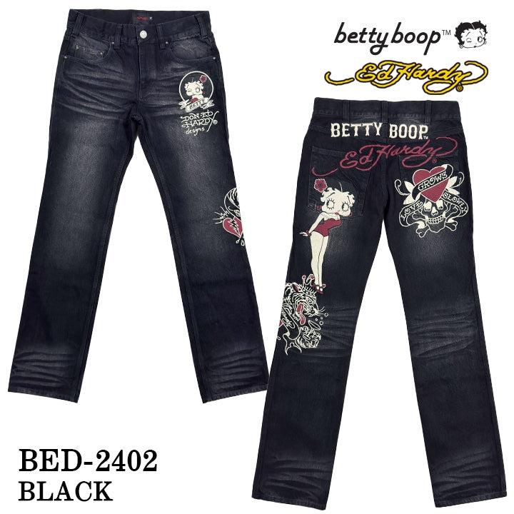 UNKNOWN Ed Hardy コラボ レザージャケット デニムパンツ UNKNOWN Ed Hardy コラボ レザージャケット デニムパンツ - メルカリ