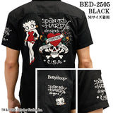 Ed Hardy×BETTY BOOP エドハーディー ベディ コラボ 刺繍 半袖シャツ bed-2505
