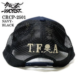 CROWS×WORST TWILL MESH CAP クローズ ワースト 武装戦線 ツイル メッシュ キャップ 帽子 crcp-2501