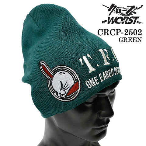 CROWS×WORST COTTON WATCH CAP クローズ ワースト 武装戦線 コットン ワッチ キャップ 帽子 crcp-2502