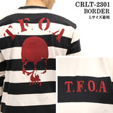 天竺長袖Tシャツ CROWS×WORST 武装戦線 天竺 長袖Tシャツ ロンTEE crlt-2301