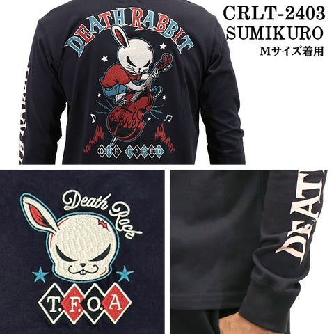 CROWS×WORST クローズ ワースト 武装戦線 天竺 長袖Tシャツ ロンTEE crlt-2403