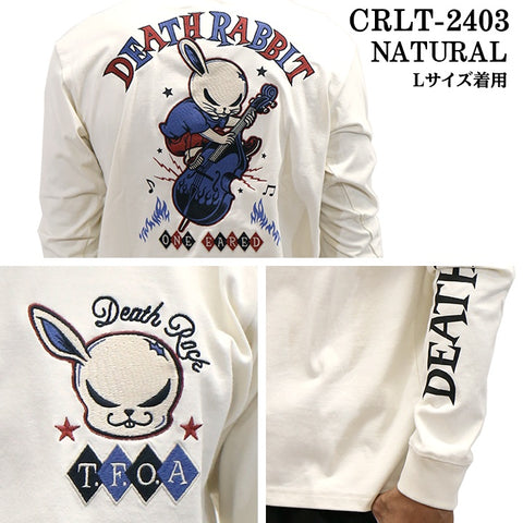 CROWS×WORST クローズ ワースト 武装戦線 天竺 長袖Tシャツ ロンTEE crlt-2403