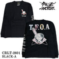 CROWS×WORST TEE L/S T-SHIRT DEATH RABBIT クローズ ワースト 武装戦線 デスラビット 天竺 長袖Tシャツ ロンTEE crlt-2601