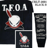 CROWS×WORST TEE L/S T-SHIRT DEATH RABBIT クローズ ワースト 武装戦線 デスラビット 天竺 長袖Tシャツ ロンTEE crlt-2601