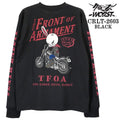 CROWS×WORST TEE L/S T-SHIRT DEATH RABBIT クローズ ワースト 武装戦線 デスラビット 天竺 長袖Tシャツ ロンTEE crlt-2603