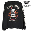 CROWS×WORST TEE L/S T-SHIRT DEATH RABBIT クローズ ワースト 武装戦線 デスラビット 天竺 長袖Tシャツ ロンTEE crlt-2604
