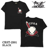 天竺半袖Tシャツ CROWS×WORST クローズ ワースト 武装戦線 crst-2301