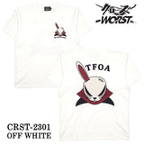 天竺半袖Tシャツ CROWS×WORST クローズ ワースト 武装戦線 crst-2301