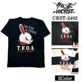 CROWS×WORST クローズ ワースト 武装戦線 天竺半袖Tシャツ crst-2402