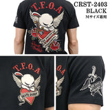 CROWS×WORST クローズ ワースト 武装戦線 天竺半袖Tシャツ crst-2403