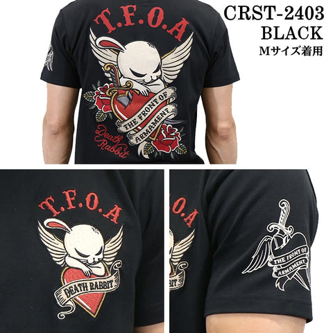 CROWS×WORST クローズ ワースト 武装戦線 天竺半袖Tシャツ crst-2403