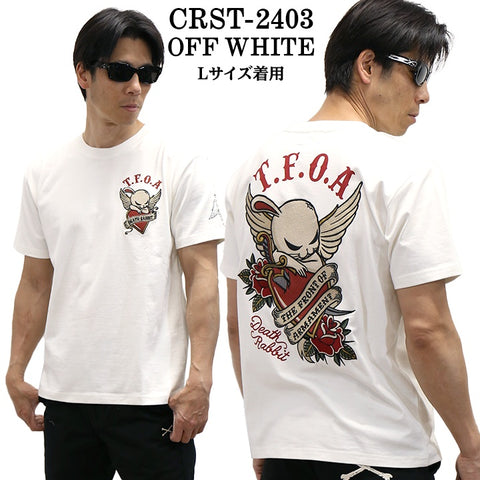 CROWS×WORST クローズ ワースト 武装戦線 天竺半袖Tシャツ crst-2403