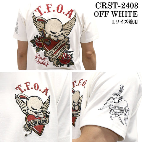 CROWS×WORST クローズ ワースト 武装戦線 天竺半袖Tシャツ crst-2403