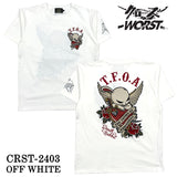 CROWS×WORST クローズ ワースト 武装戦線 天竺半袖Tシャツ crst-2403