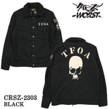 CROWS×WORST クローズ ワースト 武装戦線 ボンディング ボアジャケット crsz-2303