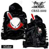 CROWS×WORST FUR F/Z JACKET HOODIE PARKA クローズ ワースト ファージャケット パーカー crsz-2502