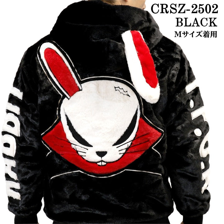CROWS×WORST FUR F/Z JACKET HOODIE PARKA クローズ ワースト ファージャケット パーカー crsz-2502