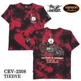 VANSON×CROWS×WORST バンソン クローズ ワースト 武装戦線 コラボ Tee 天竺 半袖Tシャツ デスラビット crv-2308