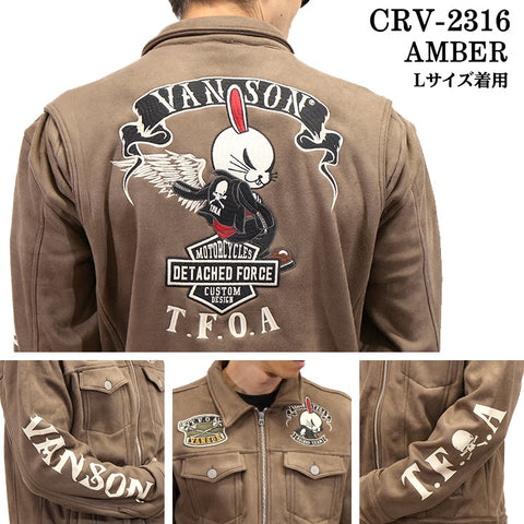 VANSON☆TFOA☆デスラビット☆コラボ☆武装戦線☆デニム☆